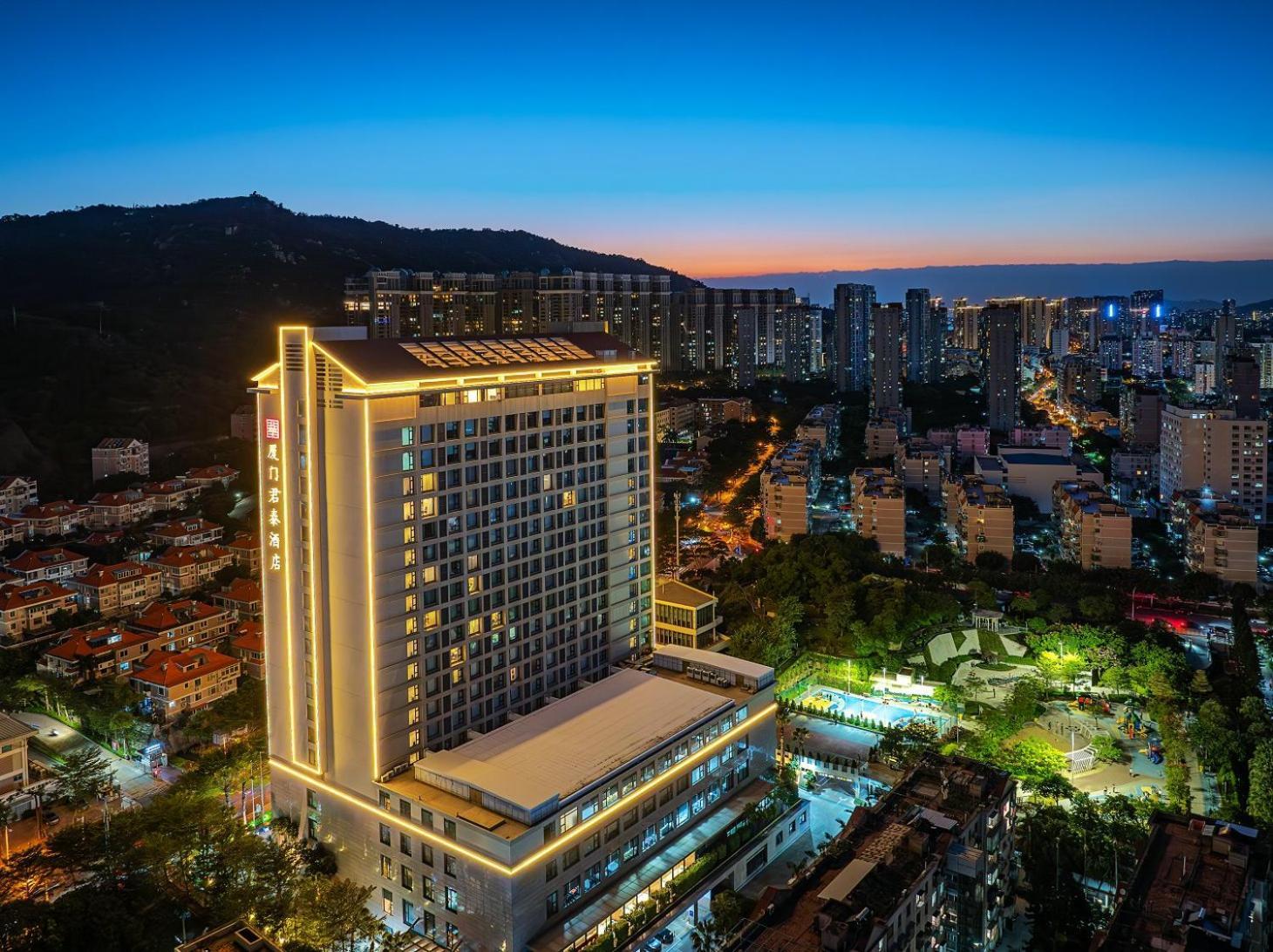 Juntai Hotel Xiamen Bagian luar foto